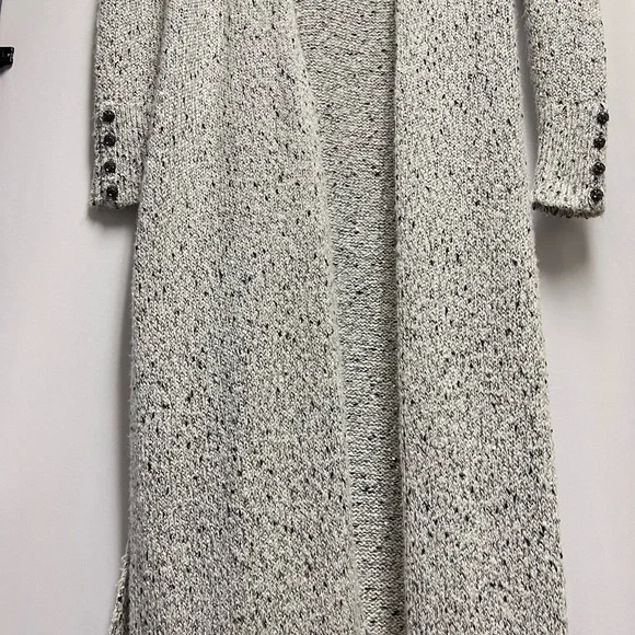 Whbm Button Cuff Sequin Duster S - Picture 4 of 12